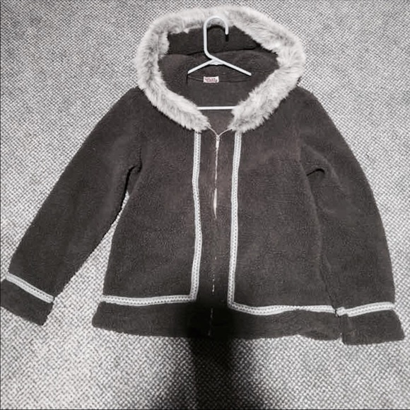 Size medium popcorn fleece jacket - Picture 2 of 5